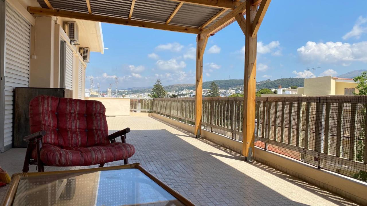 Anastasia Sea View Apartment Rethymno  ภายนอก รูปภาพ